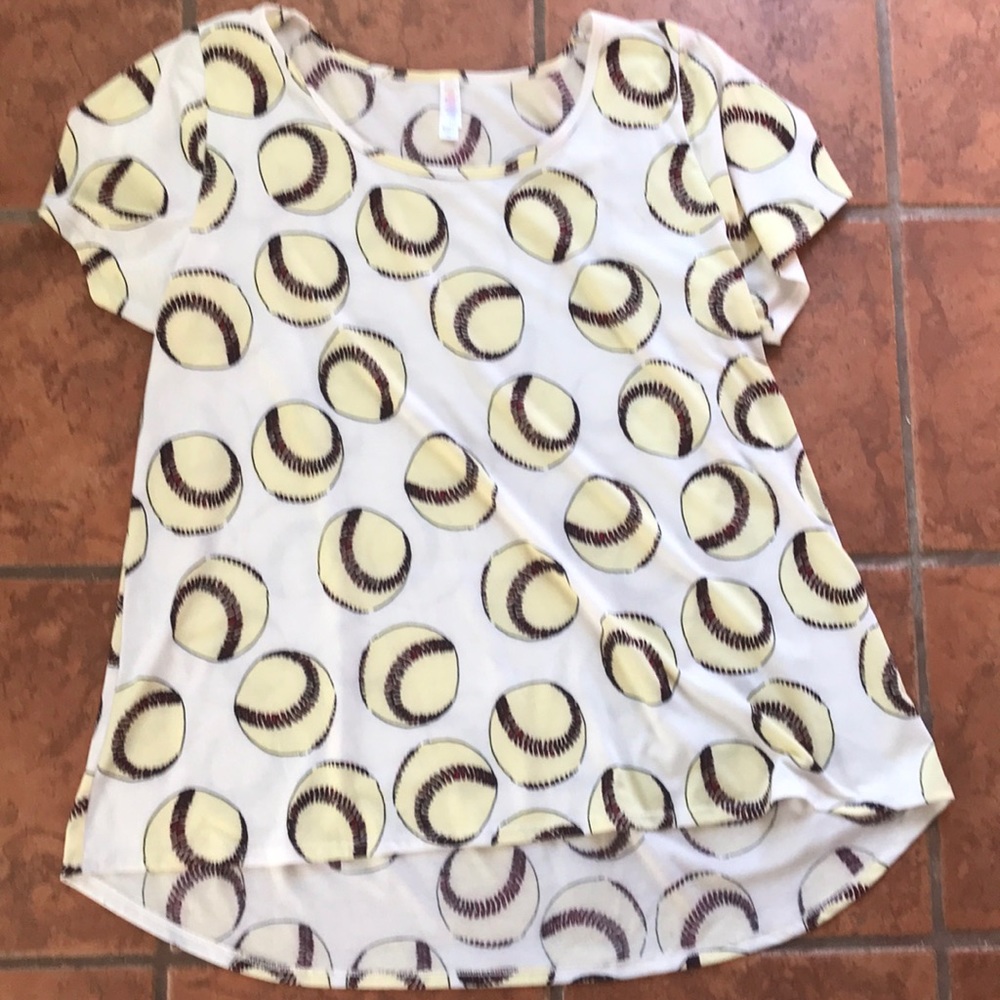 LulaRoe baseball softball tee